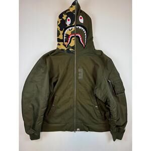 BAPE Military Bomber Shark